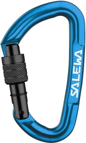 Salewa Hot G3 Screw, Carabiner Unisex Adulto, Blu (Blue), Taglia unica