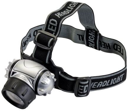 Silverline Torcia da testa 12 LED