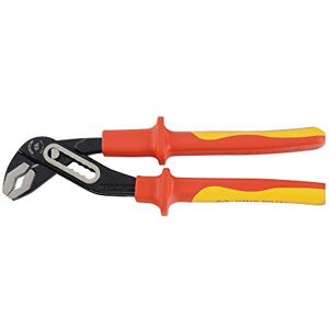 king tony Pinza per giunti scanalati in lega d'acciaio, tipo tedesco, lunghezza 253 mm, confezione da 8 king tony Pinza per giunti scanalati in lega d'acciaio, tipo tedesco, lunghezza 253 mm, confezione da 8