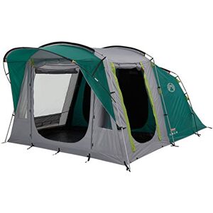 Coleman Oak Canyon 4 BlackOut Tenta Tenda a tunnel per famiglie da 4 persone con 2 camere da letto oscurate e zona giorno Tenda da campeggio Impermeabile da 4500 mm con telo di fondo cucito Coleman Oak Canyon 4 BlackOut Tenta Tenda a tunnel per famiglie da 4 persone con 2 camere da letto oscurate e zona giorno Tenda da campeggio Impermeabile da 4500 mm con telo di fondo cucito
