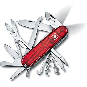 Victorinox , Huntsman Lite, Coltellino Svizzero, Originale, Multiuso, Campeggio, 21 Funzioni, Lama, grande, Cavatappi Victorinox , Huntsman Lite, Coltellino Svizzero, Originale, Multiuso, Campeggio, 21 Funzioni, Lama, grande, Cavatappi