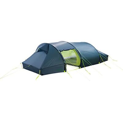 Jack Wolfskin Tenda a cupola unisex per adulti Lighthouse Iii Rt per campeggio, Steel Blue, Standard Jack Wolfskin Tenda a cupola unisex per adulti Lighthouse Iii Rt per campeggio, Steel Blue, Standard