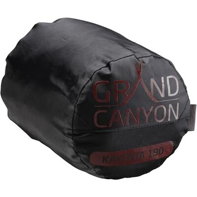 Canyon Sacco a pelo KAYENTA 190 Sacco a pelo Premium per campeggio all'aperto Limite 13° Dalia Rossa Canyon Sacco a pelo KAYENTA 190 Sacco a pelo Premium per campeggio all'aperto Limite 13° Dalia Rossa