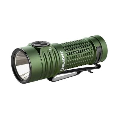 OLIGHT BatonTurbo Torcia 1000 Lumen 510 Metri di Alcance LED Portatile Ricaricabile ad Alta Potenza per Illuminazione Notturna, Campeggio, Escursionismo, Explorazione di Grotte e Uso Domestico(Verde) OLIGHT BatonTurbo Torcia 1000 Lumen 510 Metri di Alcance LED Portatile Ricaricabile ad Alta Potenza per Illuminazione Notturna, Campeggio, Escursionismo, Explorazione di Grotte e Uso Domestico(Verde)