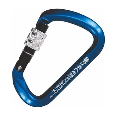 Kong . Large Multiuse Screw Sleeve. Moschettone in Alluminio. Sistema Keylock, Apertura Extra-Large. Arrampicata e Alpinismo. Made in Italy. CE EN 12275 CE EN 362/B UIAA. 27 kN di carico. Peso 73g. Kong . Large Multiuse Screw Sleeve. Moschettone in Alluminio. Sistema Keylock, Apertura Extra-Large. Arrampicata e Alpinismo. Made in Italy. CE EN 12275 CE EN 362/B UIAA. 27 kN di carico. Peso 73g.