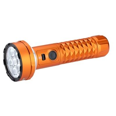 OLIGHT Prowess Torcia LED 5000 lumen con luce bidirezionale Portata 245m, ricarica USB-C, custodia, IPX7, luce bianca fredda, outdoor, campeggio, luce da lavoro, luce d’ambiente OLIGHT Prowess Torcia LED 5000 lumen con luce bidirezionale Portata 245m, ricarica USB-C, custodia, IPX7, luce bianca fredda, outdoor, campeggio, luce da lavoro, luce d’ambiente