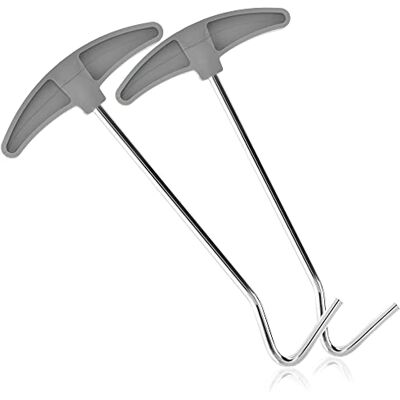 com-four ® 2x Estrattore picchetti per una facile rimozione di pioli com-four ® 2x Estrattore picchetti per una facile rimozione di pioli