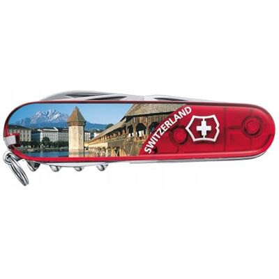 Victorinox , Climber, Coltellino Svizzero, Originale, Multiuso, Campeggio, 14 Funzioni, Lama, grande, Cavatappi Victorinox , Climber, Coltellino Svizzero, Originale, Multiuso, Campeggio, 14 Funzioni, Lama, grande, Cavatappi