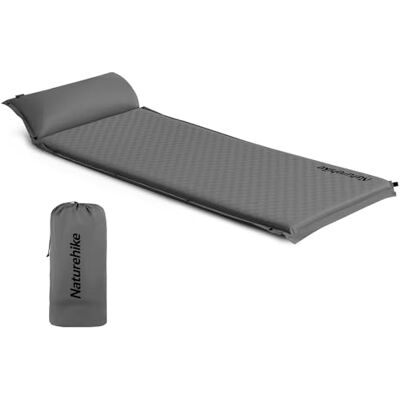 Naturehike Materassino Gonfiabile da Campeggio, Gonfiabile, per Esterni, Leggero, per Viaggi, Viaggi in Auto, Escursioni, 6 cm di Altezza Naturehike Materassino Gonfiabile da Campeggio, Gonfiabile, per Esterni, Leggero, per Viaggi, Viaggi in Auto, Escursioni, 6 cm di Altezza