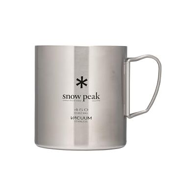 Snow Peak Homkeen Tazza a doppia parete in acciaio inox 450 Snow Peak Homkeen Tazza a doppia parete in acciaio inox 450