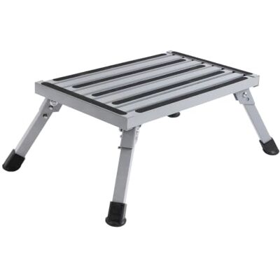 Bo-Camp BC Escalón plegable antideslizante per campeggiatori e outdoor, per comfort e praticità all’aperto Bo-Camp BC Escalón plegable antideslizante per campeggiatori e outdoor, per comfort e praticità all’aperto