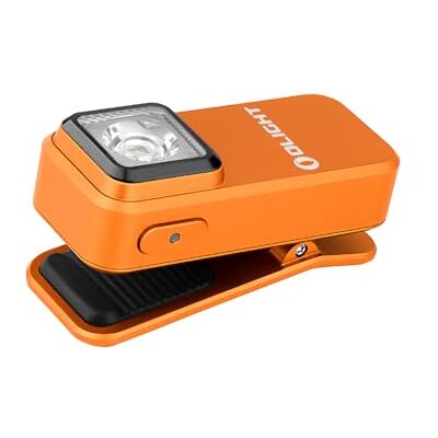 OLIGHT Oclip Mini Torcia a Clip Sorgente Rossa e Bianca 300LM 70M Mini Torcia Ricaricabile, con Funzione Magnetica e Foro per Appendere, Impermeabile IPX5, Ideale per Campeggio e Alpinismo OLIGHT Oclip Mini Torcia a Clip Sorgente Rossa e Bianca 300LM 70M Mini Torcia Ricaricabile, con Funzione Magnetica e Foro per Appendere, Impermeabile IPX5, Ideale per Campeggio e Alpinismo