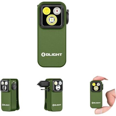 OLIGHT Oclip Pro Mini Torcia EDC Ricaricabile con Clip 500LM 120M Magnetizzabile, Impermeabile IPX6, con Luce Rossa, Luce Ampia e Luce Spot, Ideale Per Esterni e Situazioni di Emergenza OLIGHT Oclip Pro Mini Torcia EDC Ricaricabile con Clip 500LM 120M Magnetizzabile, Impermeabile IPX6, con Luce Rossa, Luce Ampia e Luce Spot, Ideale Per Esterni e Situazioni di Emergenza