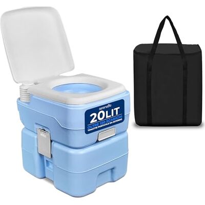 SereneLife SLCATL200 Toiletta portatile - Camping SereneLife SLCATL200 Toiletta portatile - Camping
