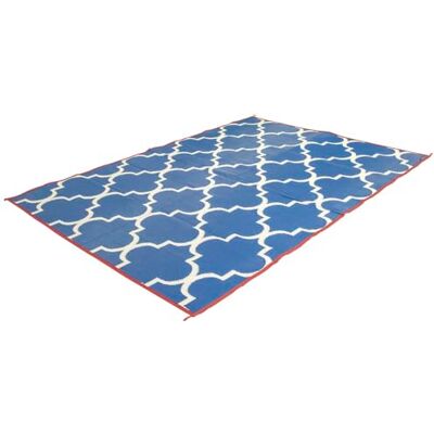 Bo-Camp BC Alfombra Casablanca XL blu per campeggiatori e outdoor, per comfort e praticità all’aperto Bo-Camp BC Alfombra Casablanca XL blu per campeggiatori e outdoor, per comfort e praticità all’aperto