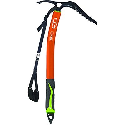 Climbing Technology Dron Plus, Piccozza Unisex Adulto, Arancio/Nero, Taglia Unica Climbing Technology Dron Plus, Piccozza Unisex Adulto, Arancio/Nero, Taglia Unica