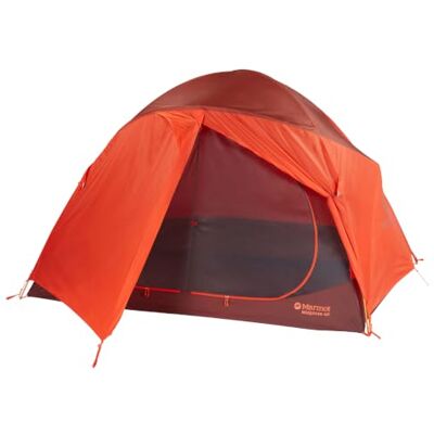 Marmot Midpines Tenda per 6 persone, resistente alle intemperie e durevole, colore: rosso sole/Picante Marmot Midpines Tenda per 6 persone, resistente alle intemperie e durevole, colore: rosso sole/Picante