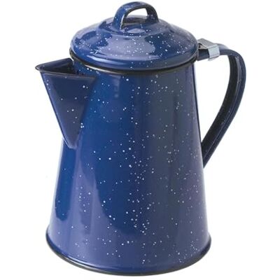 GSI Outdoors Caffettiera Smaltata, Blu, 15152 GSI Outdoors Caffettiera Smaltata, Blu, 15152