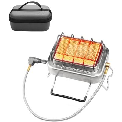 Fire-Maple Riscaldatore Portatile Fornello da Campeggio Riscaldatore a Gas da Esterno, Ideale per Pesca sul Ghiaccio, Escursionismo, Caccia, Sdatto per 1-2 Persone Fire-Maple Riscaldatore Portatile Fornello da Campeggio Riscaldatore a Gas da Esterno, Ideale per Pesca sul Ghiaccio, Escursionismo, Caccia, Sdatto per 1-2 Persone