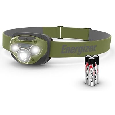 Energizer Torcia Frontale LED 260 Lumen, Impermeabile, 7 Modalità Energizer Torcia Frontale LED 260 Lumen, Impermeabile, 7 Modalità