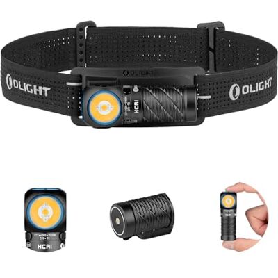 OLIGHT Perun 3 Mini Torcia Frontale Ricaricabile 920 Lumen 10 Giorni Max OLIGHT Perun 3 Mini Torcia Frontale Ricaricabile 920 Lumen 10 Giorni Max