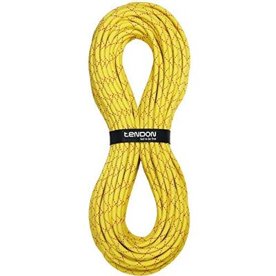 Kong Tendon Salamander 10.2. Corda Statica da Canyoning. Leggera e Galleggiante. Diametro 10.2mm. Resistente all'Abrasione. EN 1891. Gialla. 100m Kong Tendon Salamander 10.2. Corda Statica da Canyoning. Leggera e Galleggiante. Diametro 10.2mm. Resistente all'Abrasione. EN 1891. Gialla. 100m