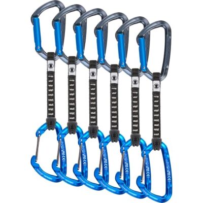 Skylotec LIME SET M-UL 6 PACK, 12 CM, ANTHRACITE/BLUE Skylotec LIME SET M-UL 6 PACK, 12 CM, ANTHRACITE/BLUE