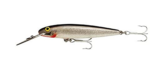 Rapala Pesca Artificiale Spinning Countdown Magnum-Esca Finta di Simulazione per Mare in Legno Abachi Resistente-profondità di Nuoto 4.5, 4.5-5.4m-14cm/36g-Silver Unisex-Adult, Silver, 14 cm / 36 g