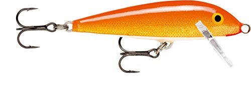 Rapala RA5801114, Adescare Unisex-Adult, Oro/Rosso Fluorescente, 11 cm / 13 g