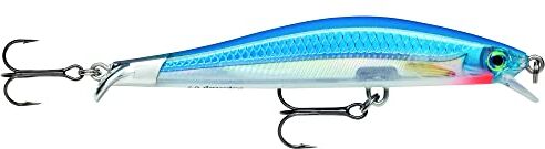 Rapala Artificiale Spinning Ripstop-Esca di Simulazione per Pesca in Acqua Dolce con Doppio Labbro-profondità di Nuoto 1.3, 1.3-1.6m-12cm/14g-Prodotta in Estonia-Silver Blue Unisex-Adult, 12 cm / 14 g