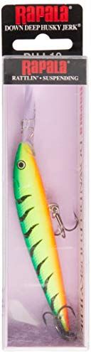 Rapala DHJ10 FT, Esche Artificiali da Pesca Unisex-Adult, Firetiger, 10 cm / 11 g