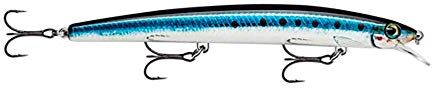 Rapala Artificiale Spinning MaxRap-Esca di Simulazione Aerodinamica per la Pesca in Mare-profondità di Nuoto 0.3, 0.3-0.9m-13cm/15g-Prodotta in Estonia-Live Sardine Unisex-Adult, 13 cm / 15 g