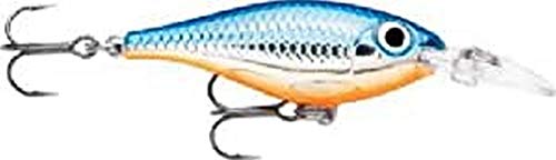 Rapala ULS04 SB, Esche Artificiali da Pesca Unisex-Adult, Silver Blue, Taglia Unica