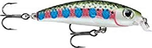 Rapala ULM04 RT, Esche Artificiali da Pesca Unisex-Adult, Rainbow Trout, 4 cm / 3 g