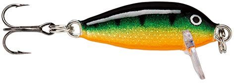 Rapala , Esche Artificiali da Pesca Unisex-Adult, Legendary Perch, 2.5 cm / 2.7 g