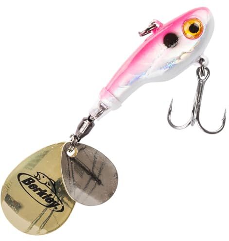 Berkley Pulse Spintail, Esca Artificiale Unisex-Adulto, Rosa Perlato, 7 cm  14 g