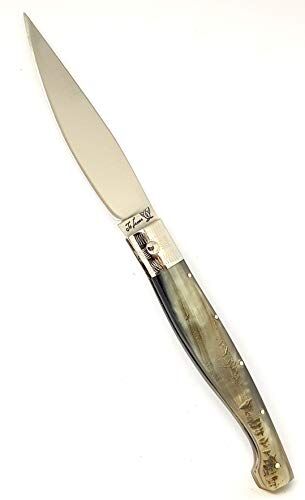 is lunas Coltello Da caccia Sardo PATTADA Artigianale TASCABILE MANICO IN CORNO SARDEGNA da COLLEZIONE Coltelli sardi artigianali coltellino fatto a mano