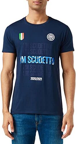 Inter T-Shirt I M Scudetto Campioni d'Italia 2020-2021, Blu