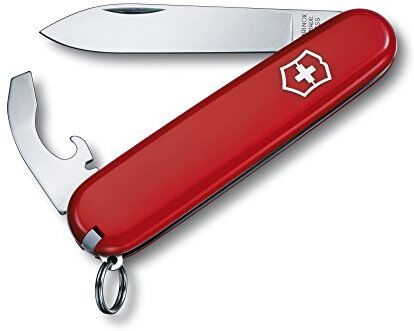 Victorinox utensile tascabile Bantam, 8 funzioni (lama grande, apribottiglie, spelafili), rosso