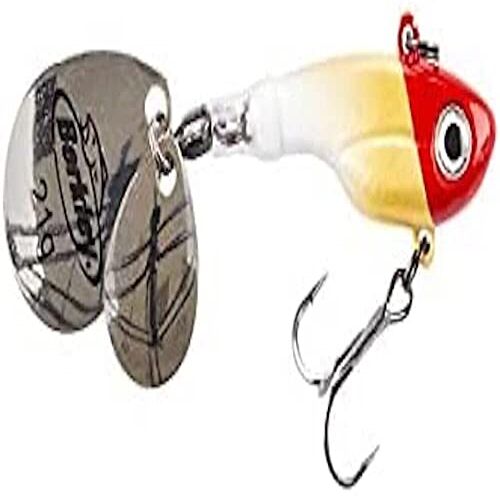 Berkley Pulse Spintail, Esca Artificiale Unisex Adulto, Testa Rossa, 6 cm  9 g