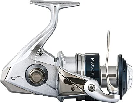 Shimano Moulinet Spinning Saragosa SW A 8000 HG 675g R.5,6:1 Retr.107cm Bk.12Kg