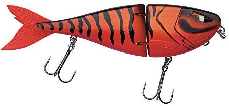 Berkley Zilla, Esca Artificiale Unisex-Adulto, Red Tiger, 18 cm