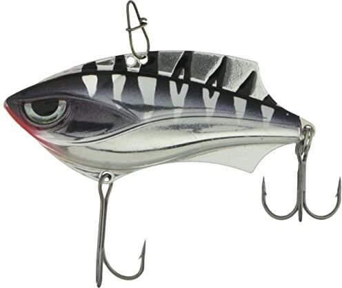 Rapala Artificiale Spinning Rap-V Blade-Esca di Simulazione per Pesca in Acqua Dolce per Predatori-profondità di Nuoto Variabile-6cm/14g-Prodotta in Estonia-Chrome Tiger Unisex-Adult, Taille 6cm / 14g