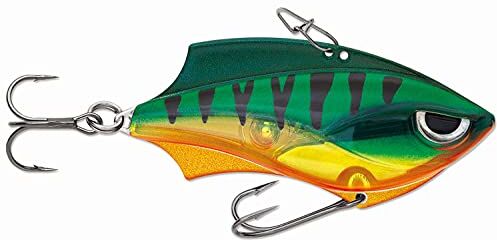 Rapala Artificiale Spinning Rap-V Blade-Esca di Simulazione per Pesca in Acqua Dolce per Predatori-profondità di Nuoto Variabile-6cm/14g-Prodotta in Estonia-Firetiger Unisex-Adult, Taille 6cm / 14g