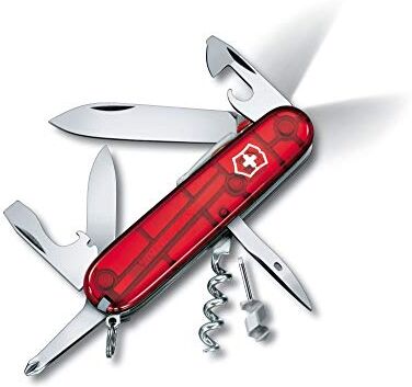 Victorinox , coltellino svizzero Spartan (12 funzioni, lama, cavatappi, apriscatole)