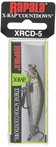 Rapala Esca con Ami Due N. 6, 0.9-1.5m di Profondità di Nuoto, 7cm Dimensioni, Scarafaggio Vivo