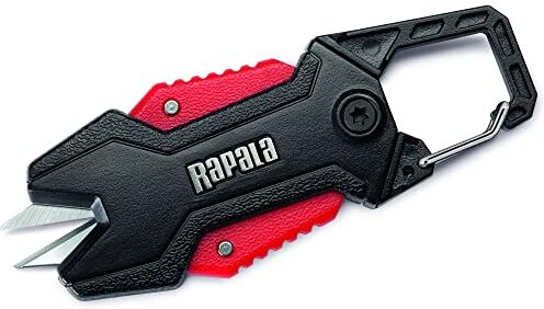 Rapala RA0119004, Forbici Unisex-Adult, Nero/Rosso, Unico