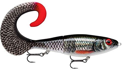 Rapala Esca da Pesca Artificiale Spinning X-Rap Otus Esca di Simulazione Acqua Dolce Corpo ABS e Coda Snodata in PVC Profondità di Nuoto 0.5-1m 17cm/40g Prodotta in Estonia Live Roach