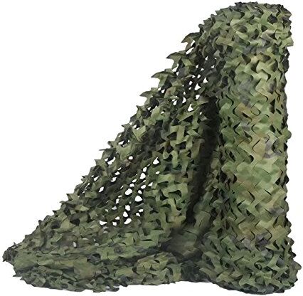 Sitong Rotolo di reticolato da Camuffamento, Rete Militare da Caccia, Decorazione con Effetto Parasole (1.5Mx20M(4.9ftx65.6ft), Woodland)