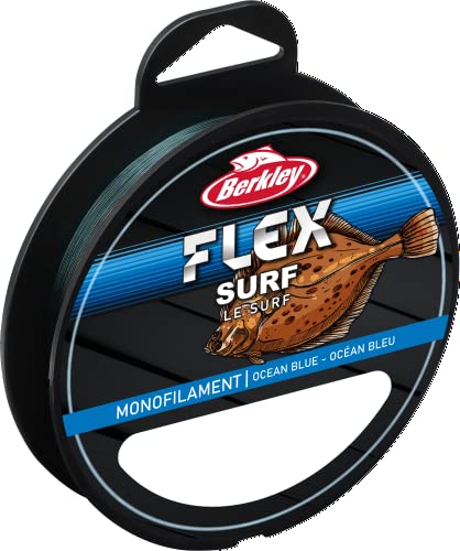 Berkley Flex, Monofilamento Flessibile Unisex, Blu Oceano, 0.35mm   19Lb   8,7Kg   300m